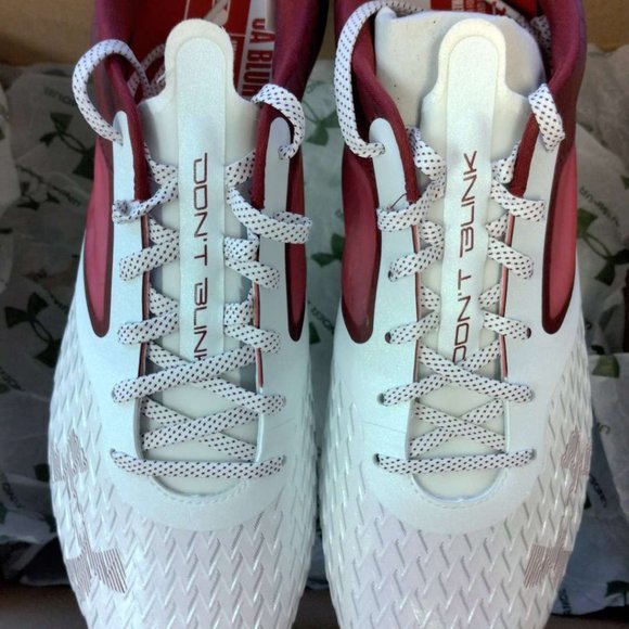 Under Armour Men's Blur Lux Mc Football Shoe(US 15) Like New/Excellent Condition - Picture 2 of 7